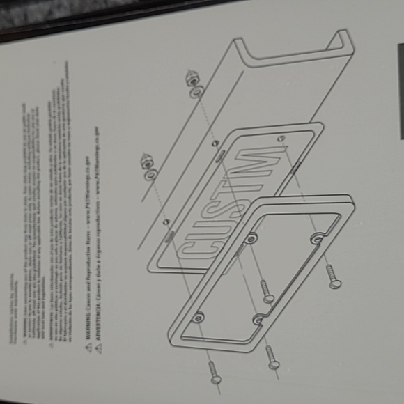 AUTO DRIVE PURPLE GLITTER METAL BLACK STANDARD FIT LICENSE PLATE FRAMES SET - Picture 7 of 10